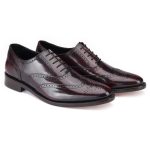 Full-brogue Oxford shoes
